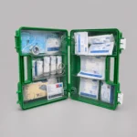 Green ABS Plastic First Aid Case – Complete with DIN 13164 Kit